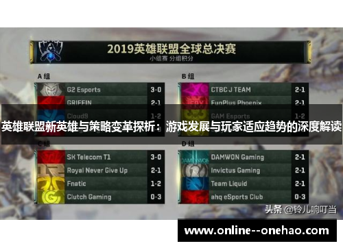 英雄联盟新英雄与策略变革探析：游戏发展与玩家适应趋势的深度解读